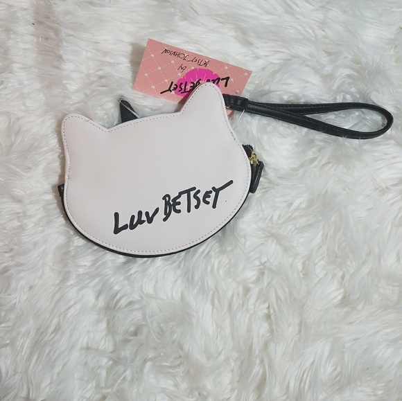 COPY - Betsey Johnson Unicorn Kitten Wristlet - Picture 2 of 2